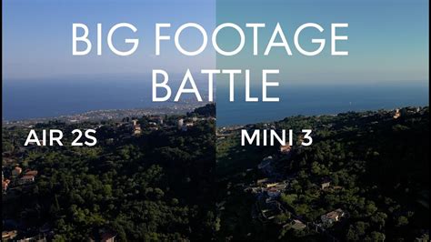 Dji Mini 3 Pro Footage vs Air 2S / Video Quality Comparison - YouTube