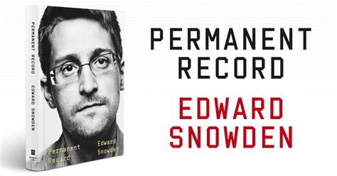 Permanent Record by Edward Snowden