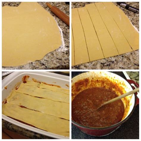 Homemade Lasagna with Fresh Pasta Sheets Recipe