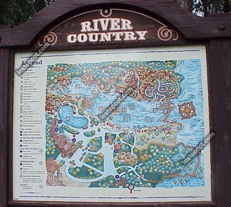 LOST EPCOT - River Country - Dry Pictures