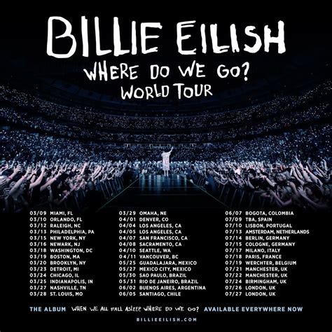 Billie eilish concerts 2021 europe