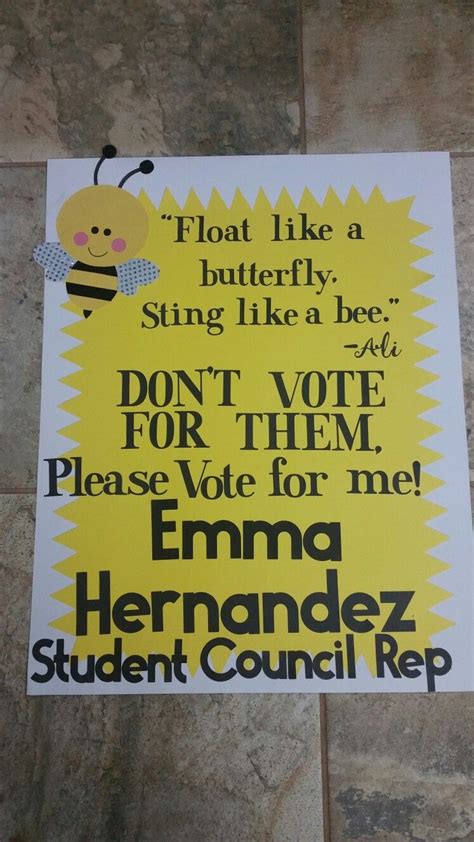 Pin by Marina Hernandez on Student Council Posters | Student council campaign, Student council ...