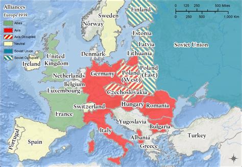 Europe: Historical Geography I – Geography of World War II – The ...