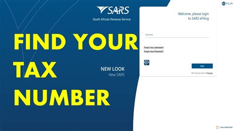 How to find your SARS tax number (easiest method online) - YouTube