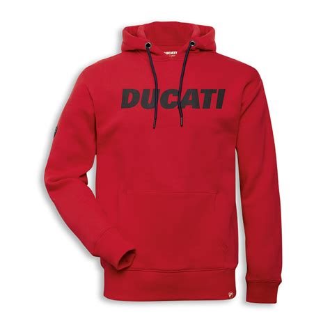 Buy Ducati Logo Hoodie Online | Seastar Superbikes