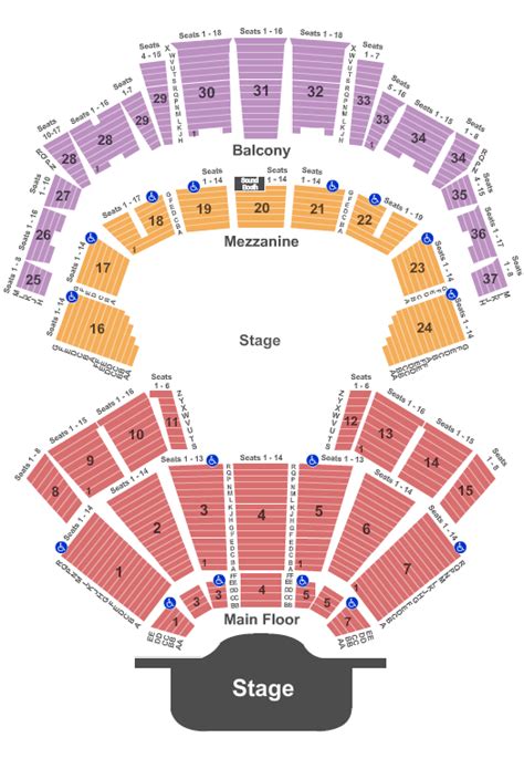 ZZ Top Tour Tickets | Seating Chart | Grand Ole Opry House | End Stage