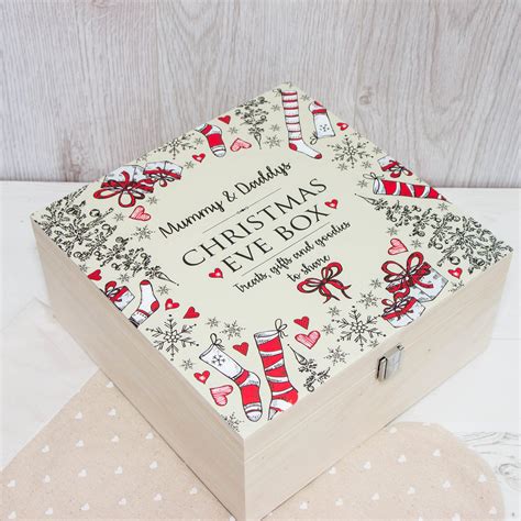 Christmas Eve Box - Adult Christmas Design - The Laser Boutique