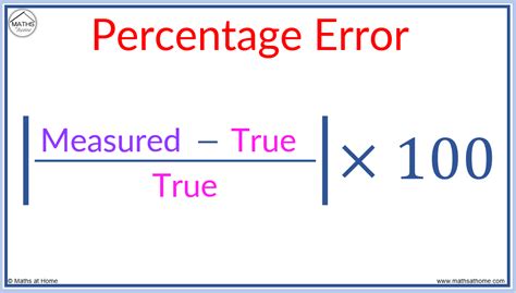 How to Calculate the Percentage Error (Pictures and Examples ...