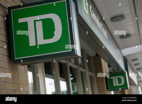 TD Canada Trust logo in Toronto financial district Stock Photo - Alamy