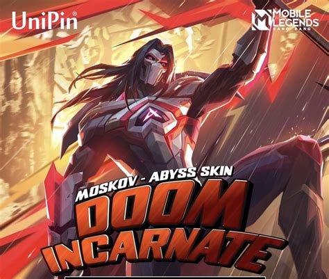 MOSKOV ABYSS DOOM INCARNATE GIFTING SKIN REDEEM MLBB, Video Gaming ...