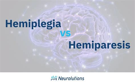 Hemiplegia vs Hemiparesis