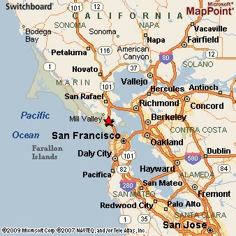 Marin City, California Area Map & More