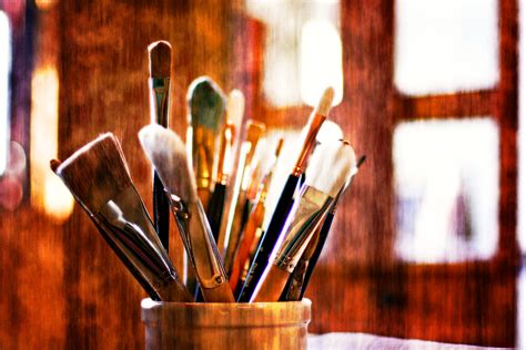 Paint Brushes | Shot of some paint brushes laying around in … | Flickr