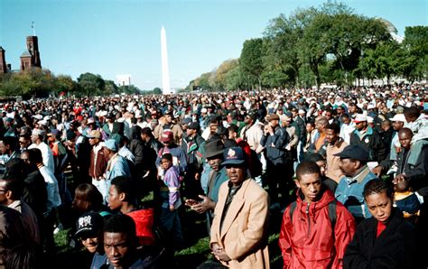 October 16, 1995: The Million Man March in Washington, DC | The Nation