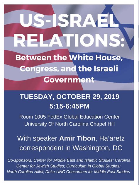 Oct 29: US-Israel Relations | Jewish Studies