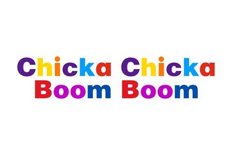 Chicka Chicka boom boom logo by aidasanchez0212 on DeviantArt