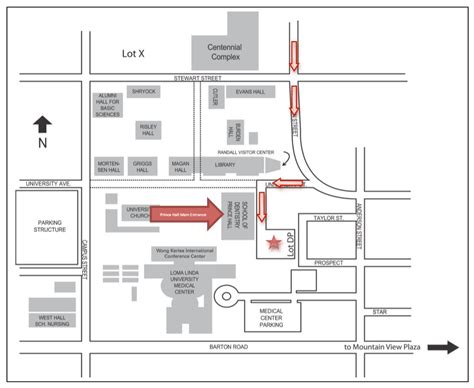 Loma Linda Campus Map - Six Flags Magic Mountain Map