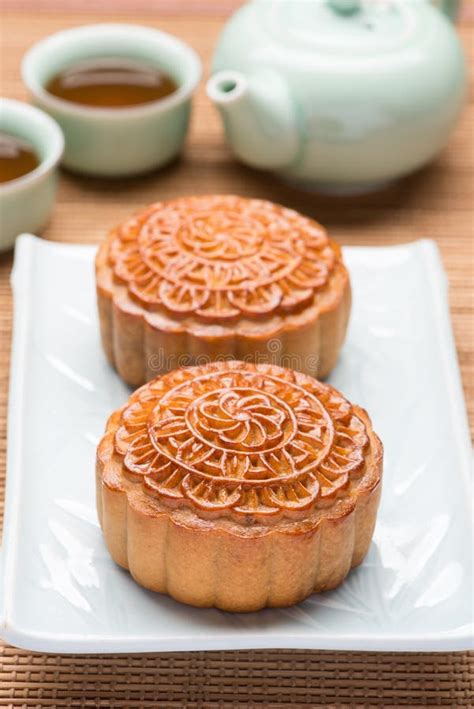 Chinese Moon Cake stock image. Image of appetizing, afternoon - 58053817