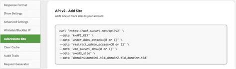 Sucuri Firewall Dashboard Update