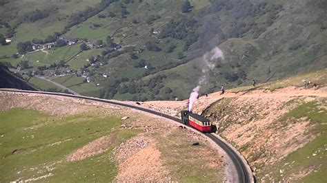 Trains on the Snowdon Mountain Railway - 24th July 2011 - YouTube