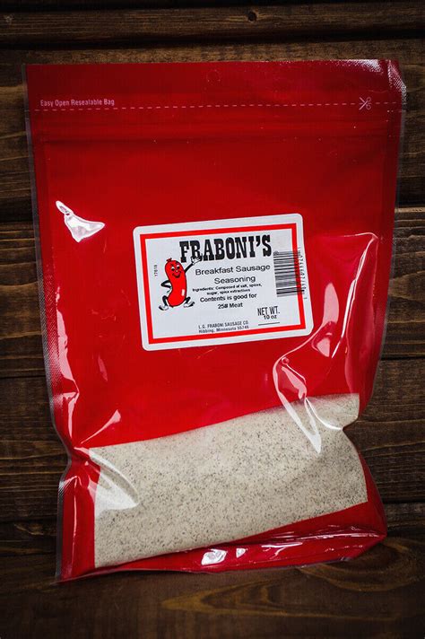 Breakfast Sausage Seasoning - Fraboni's