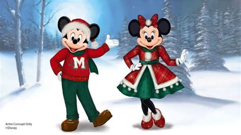 Mickey Mouse and Minnie Mouse to Sport New Festive Outfits for Holiday ...