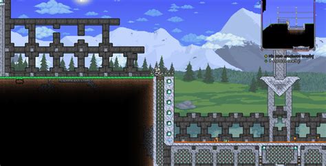 Building the arena before fighting EOC : r/Terraria