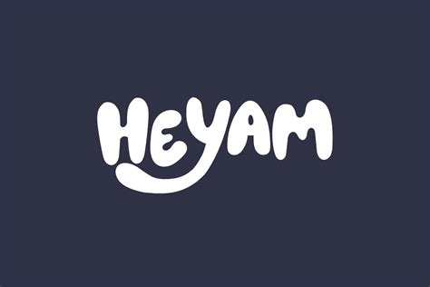 Heyam Free Font | Fonts Shmonts