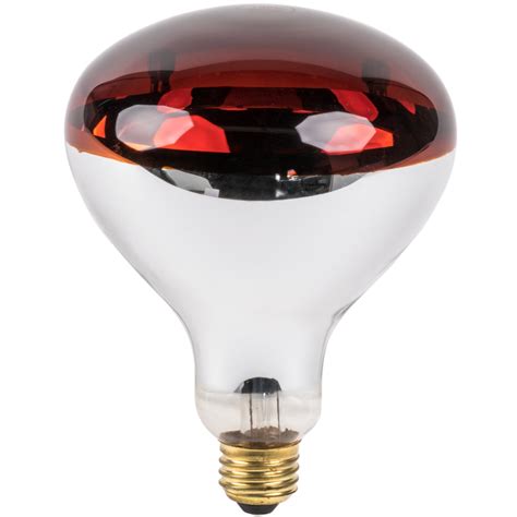 Lavex Janitorial 250 Watt Red Infrared Light Bulb Heat Lamp