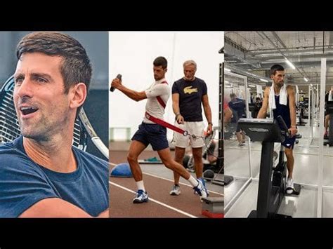 Novak Djokovic's Intense Workout: Novak Djokovic Practice 2023 : r/tennis