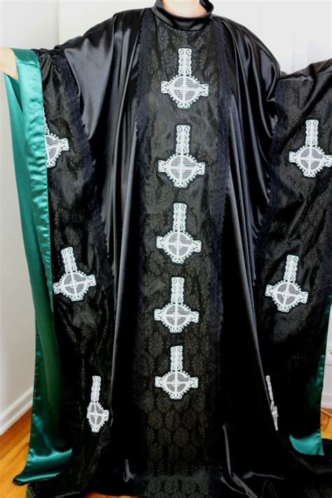 Papa Emeritus inspired cosplay costume cross ghost bc robe