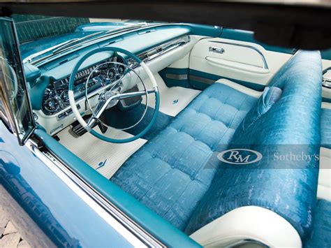 1958 cadillac eldorado brougham copenhagen blue blue white interior ...