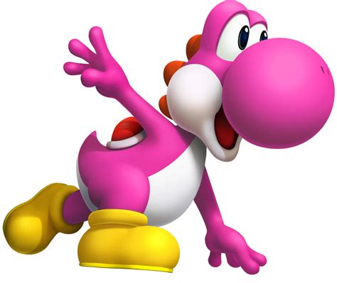 Pink Yoshi by SonnyJr5 on DeviantArt