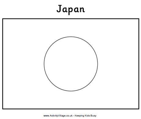 Top 10 Printable Japanese Flag Coloring Pages