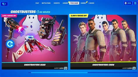 *NEW* GHOSTBUSTERS SKIN in FORTNITE ITEM SHOP! - YouTube