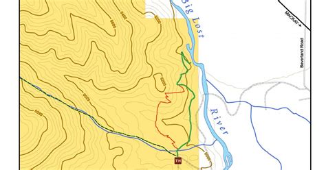 Big Lost River Access Trail - map | Bureau of Land Management