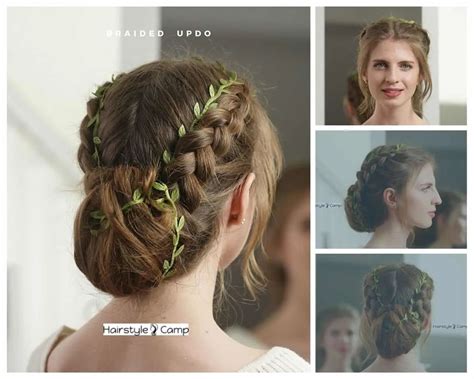 Aggregate more than 85 easy braided updo hairstyles latest - ceg.edu.vn