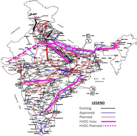 India Power Grid Map
