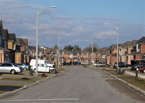 Suburban street stock photo. Image of residential, suburb - 8749884