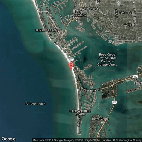 Map Of Hotels On St Pete Beach Florida Printable Maps | Beach Map