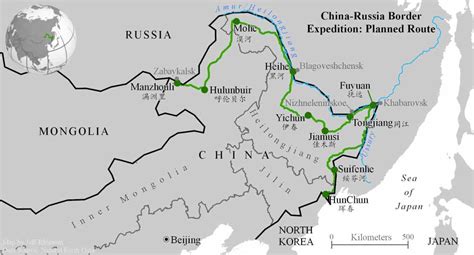 Exploring China's Border with Russia - Reconnecting Asia