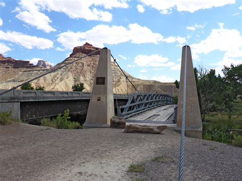 San Rafael River bridge: Buckhorn Draw Road, San Rafael Swell, Utah