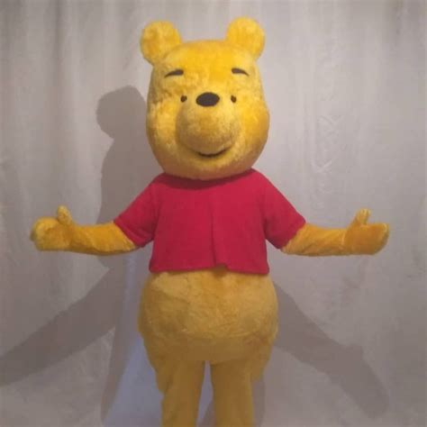 Pooh Bear Mascot Costume Cosplay Party Fancy Dress For Adult | Etsy