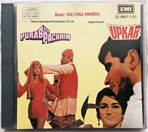 Upkar - Purab Aur Pacchim Hindi Film Songs Audio CD By Kalyanji Anandji - Tamil Audio CD, Tamil ...