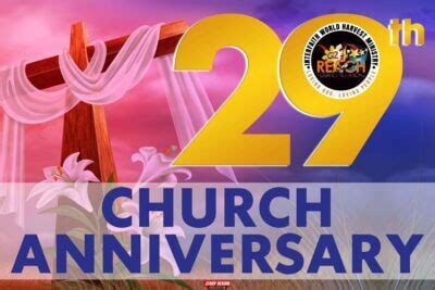 29th Church Anniversary