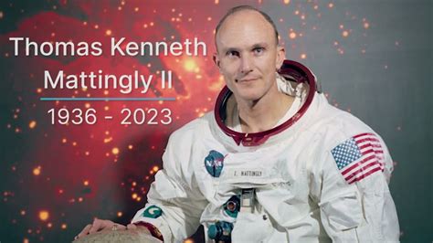 Heroic Astronaut Thomas Ken Mattingly Who Helped Save Crew Of Apollo 13 ...