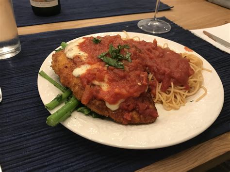 Gordon Ramsay Chicken Parmesan With Spaghetti And Broccoli Rabe Recipe ...