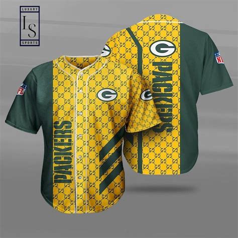 Green Bay Packers Baseball Jersey Shirt Gift For Fan NFL - HomeFavo