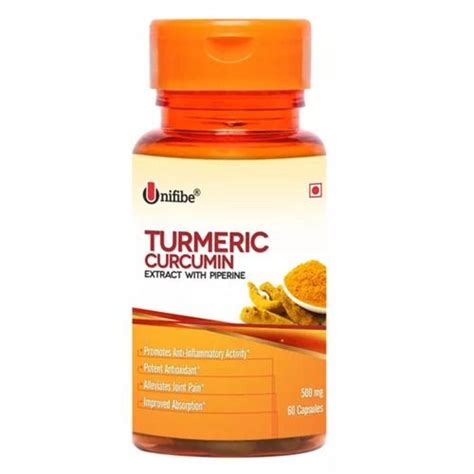 Anti-inflammatory Joint Support Turmeric Curcumin With Piperine Capsules Age Group: For Adults ...