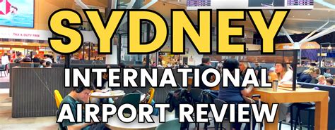 Sydney International Airport Review, Facilities and Duty Free - Travel ...